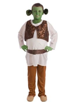 Fantasia infantil de ogro verde Shrek