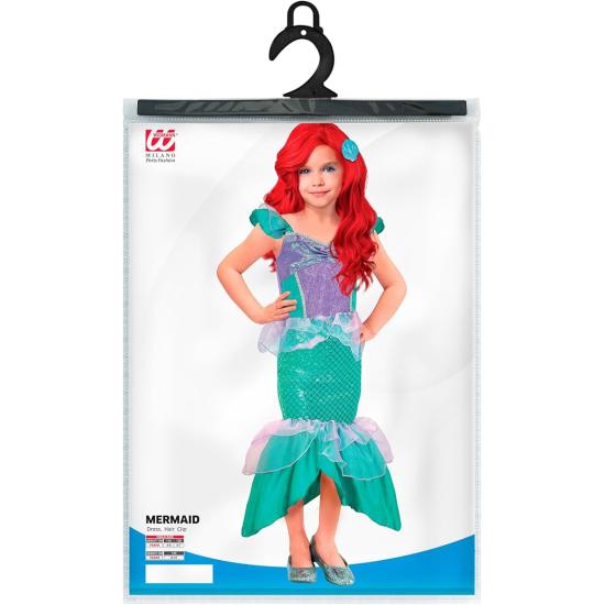 Fantasia de Pequena Sereia para meninas