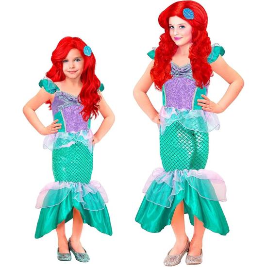 Fantasia de Pequena Sereia para meninas