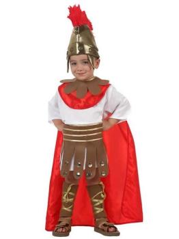 Capa de fantasia de soldado romano tamanho infantil