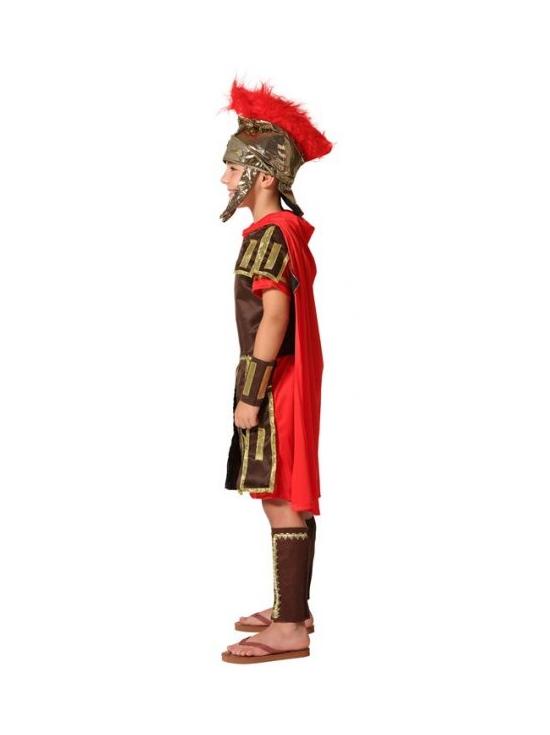 Fato de soldado romano castanho para criança