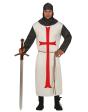 Fato de soldado templário para adulto