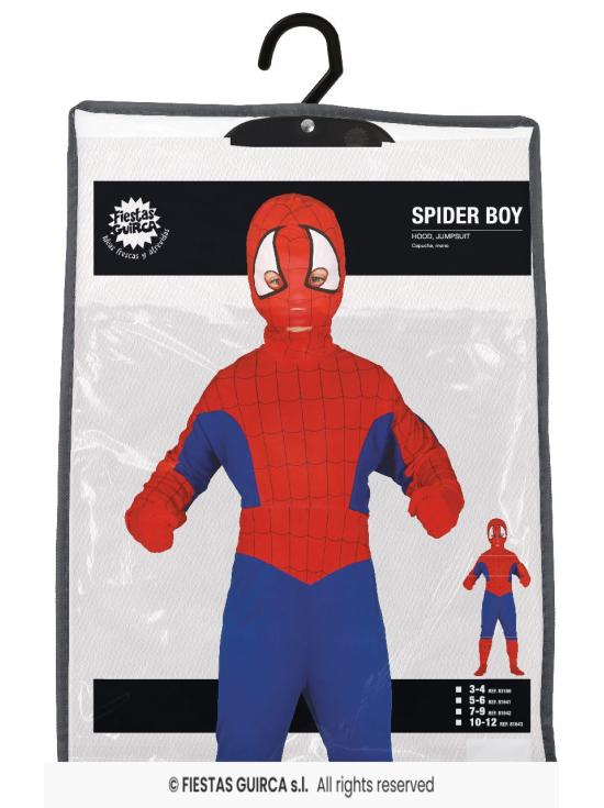 Fantasia de Super-Herói Aranha para Meninos