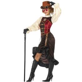 Traje Steampunk vintage adulto.