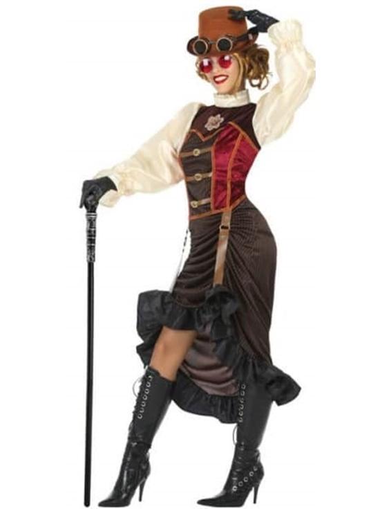 Traje Steampunk vintage adulto.