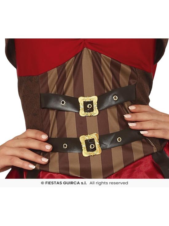 Fato de Steampunk vintage para menina