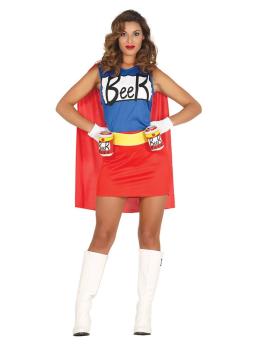 Fantasia de Super Beer Girl para Adultos^