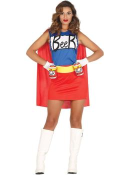 Fantasia de Super Beer Girl para Adultos^
