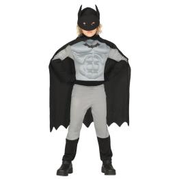Fantasia de morcego super-herói tamanho infantil.