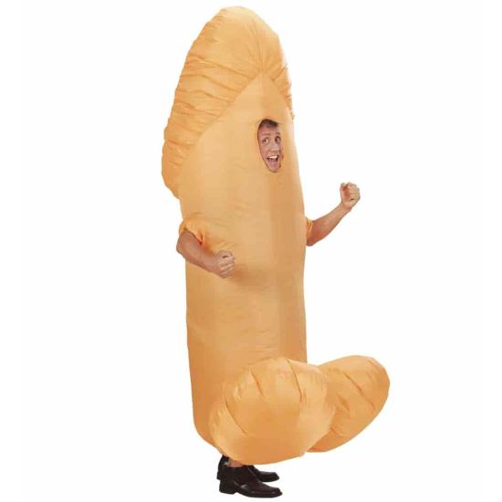 Fantasia inflável de Super Minga, tamanho único, unissex