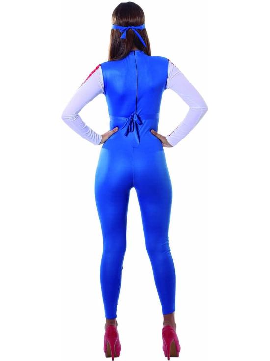 Fantasia de super-heroína estrela para meninas