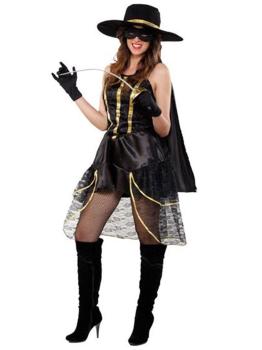Fato de super-heroína Zorra para adulto