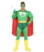 Fantasia de super-herói Capitão Marijuana para homens adultos