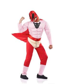 Fato de super-herói capitão espanhol para adulto tamanho 52