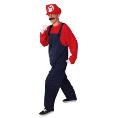 Fantasia de encanador adulto Mario Bros