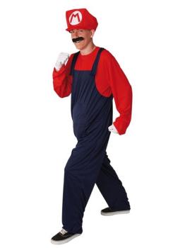 Fantasia de encanador adulto Mario Bros