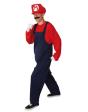 Fantasia de encanador adulto Mario Bros