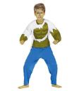 Fato de super-herói Hulk tamanho infantil
