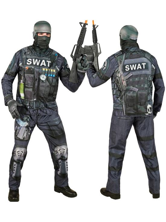 Traje adulto SWAT – Traje rápido (traje completo)