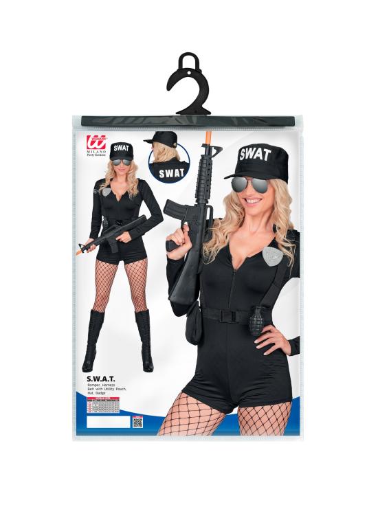 Fantasia SWAT para mulheres adultas