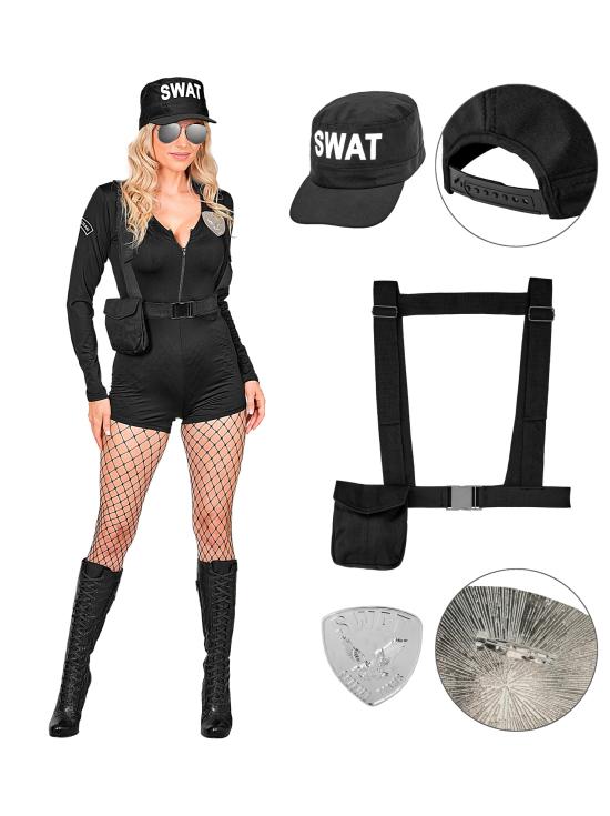 Fantasia SWAT para mulheres adultas