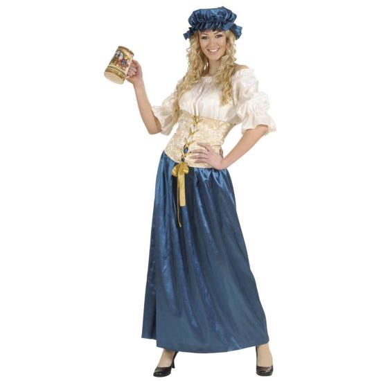 Traje de Taverna Azul Luxo. Traje de Taverna Azul Luxo.