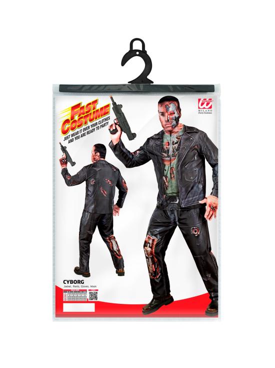 Fantasia adulta de ciborgue Terminator – Fantasia rápida