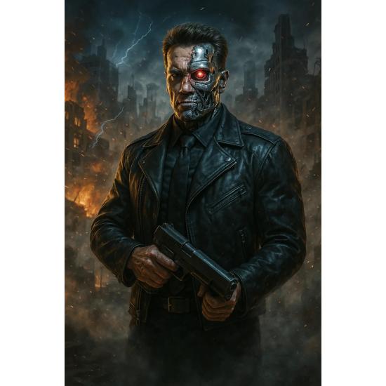 Fantasia adulta de ciborgue Terminator – Fantasia rápida