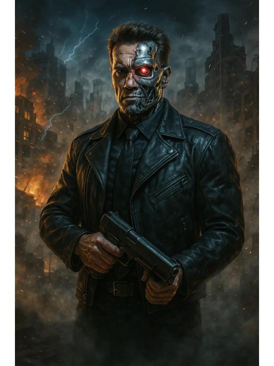Fantasia adulta de ciborgue Terminator – Fantasia rápida