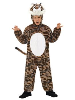 Fato de tigre feroz para criança