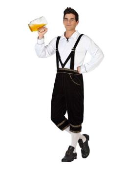 Fato de menino super cervejeiro tirolês alemão