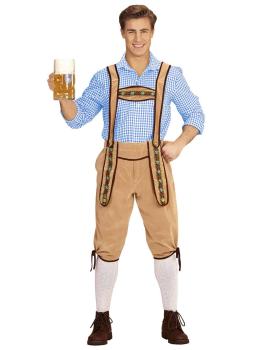 Fato de tirolesa bávara Oktoberfest para adulto