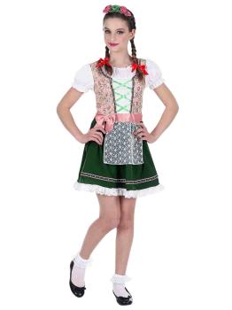 Fato tirolês bávaro para menina