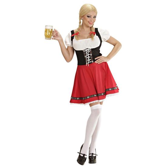 Fato tirolês Heidi Oktoberfest para adulto Fato tirolês Heidi Oktoberfest para adulto