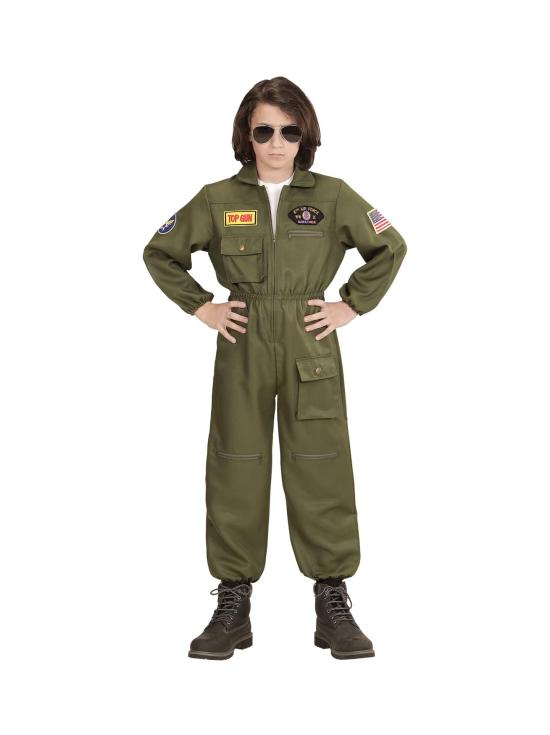Fantasia infantil de piloto de caça Top Gun