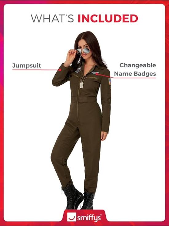 Fantasia Top Gun Maverick para Mulheres