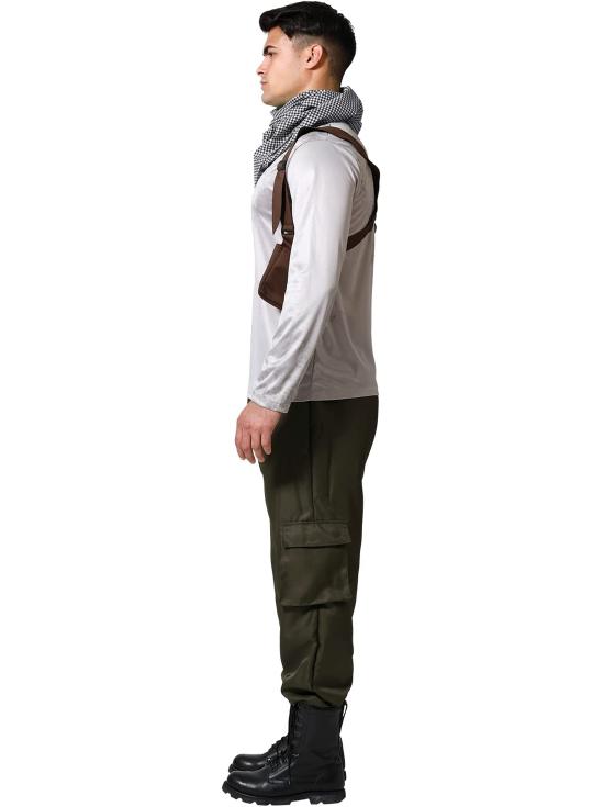 Fato de Nathan Drake Uncharted para homem