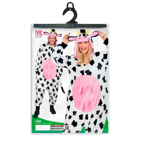 Fantasia de vaca unissex para adultos