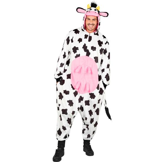Fantasia de vaca unissex para adultos