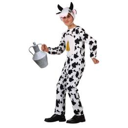 Fato de vaca leiteira infantil