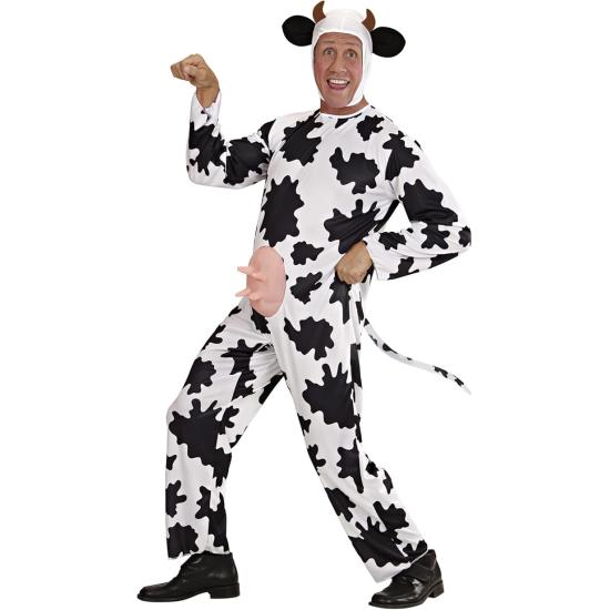 Fantasia de vaca leiteira para adultos