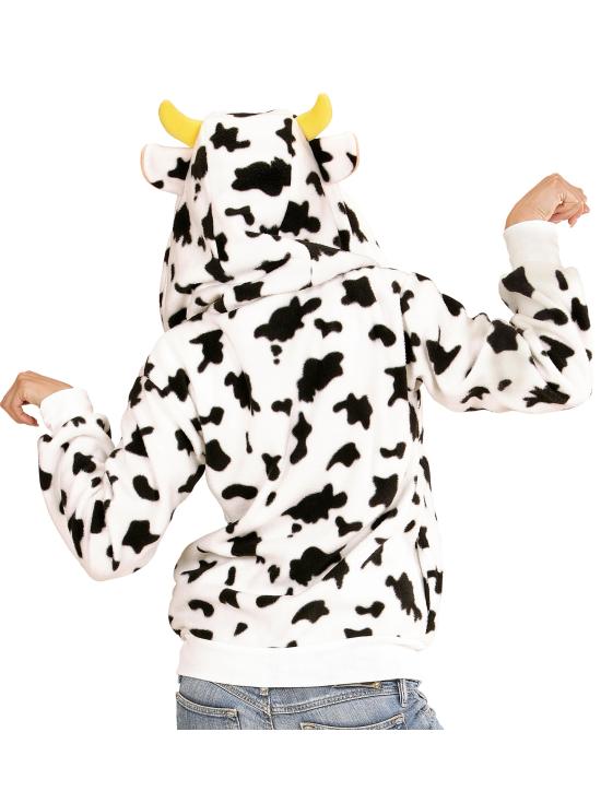 Fantasia de vaca, moletom unissex