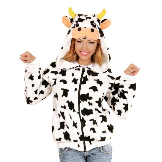 Fantasia de vaca, moletom unissex