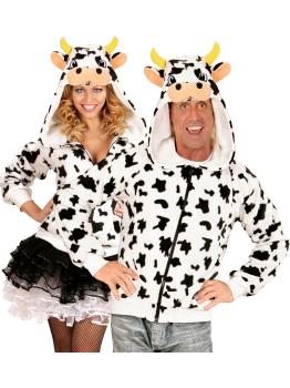 Fantasia de vaca, moletom unissex
