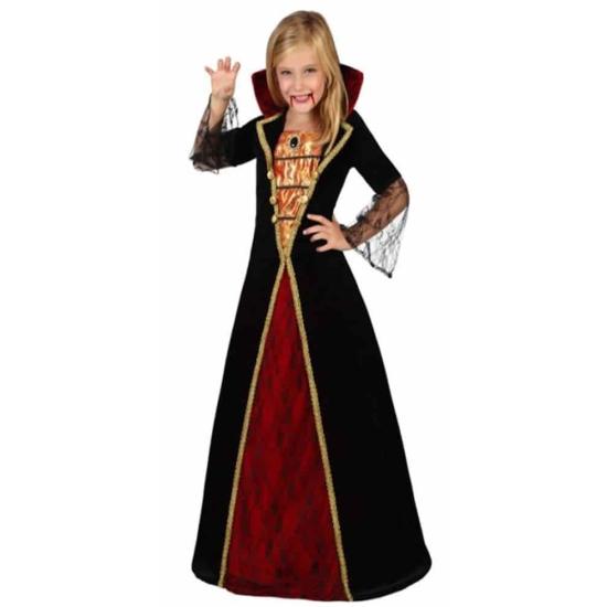 Fato de cortesã vampira para menina