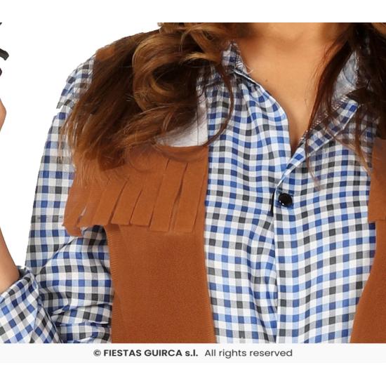 Fantasia de Cowgirl do Oeste para Adultos