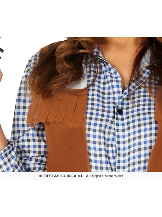 Fantasia de Cowgirl do Oeste para Adultos