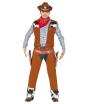 Fantasia de cowboy Rustler adulto