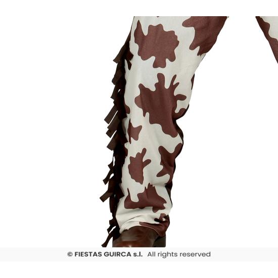 Fantasia adulta de cowboy do oeste selvagem