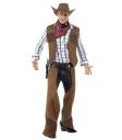 Fato de cowboy do Texas para adulto